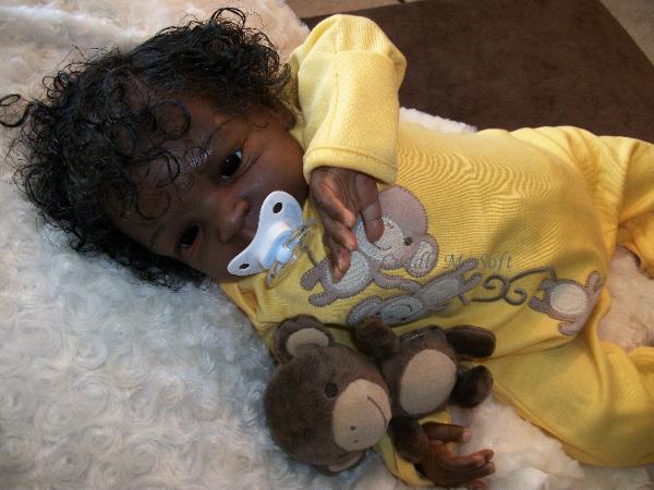 Lifelike Ethnic Reborn Baby Boy  for sale 