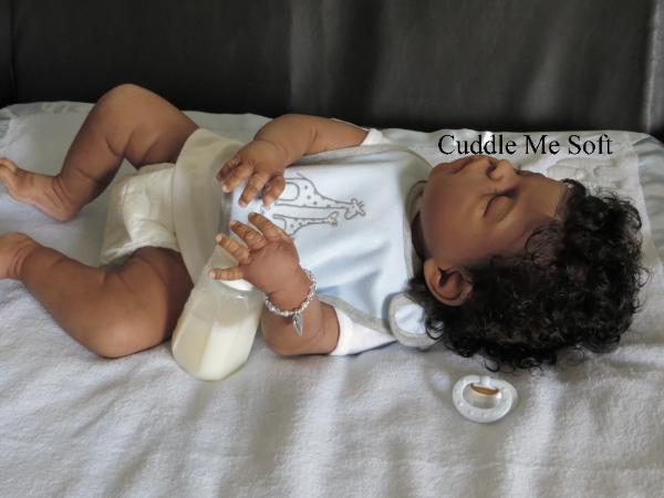 AA / Ethnic Reborn Baby Boy  For Sale - Xavier Sheila Micheal Kit