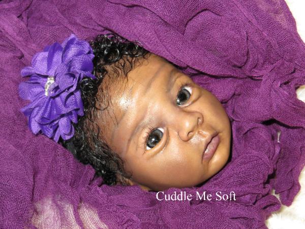 AA / Ethnic Reborn Baby Girl For Sale Clara Kit by Toby Morgan