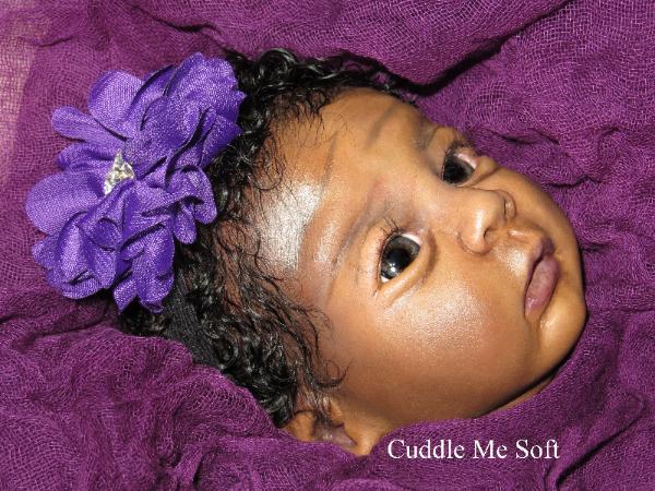 AA / Ethnic Reborn Baby Girl For Sale Clara Kit by Toby Morgan
