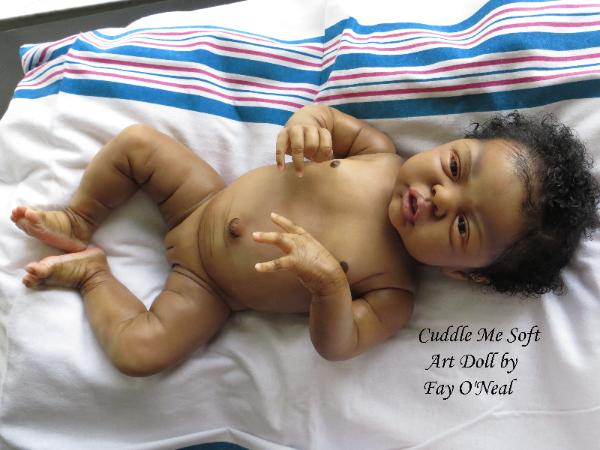 AA / Ethnic Reborn Baby Girl for sale - Esme by Laura Lee Eagles