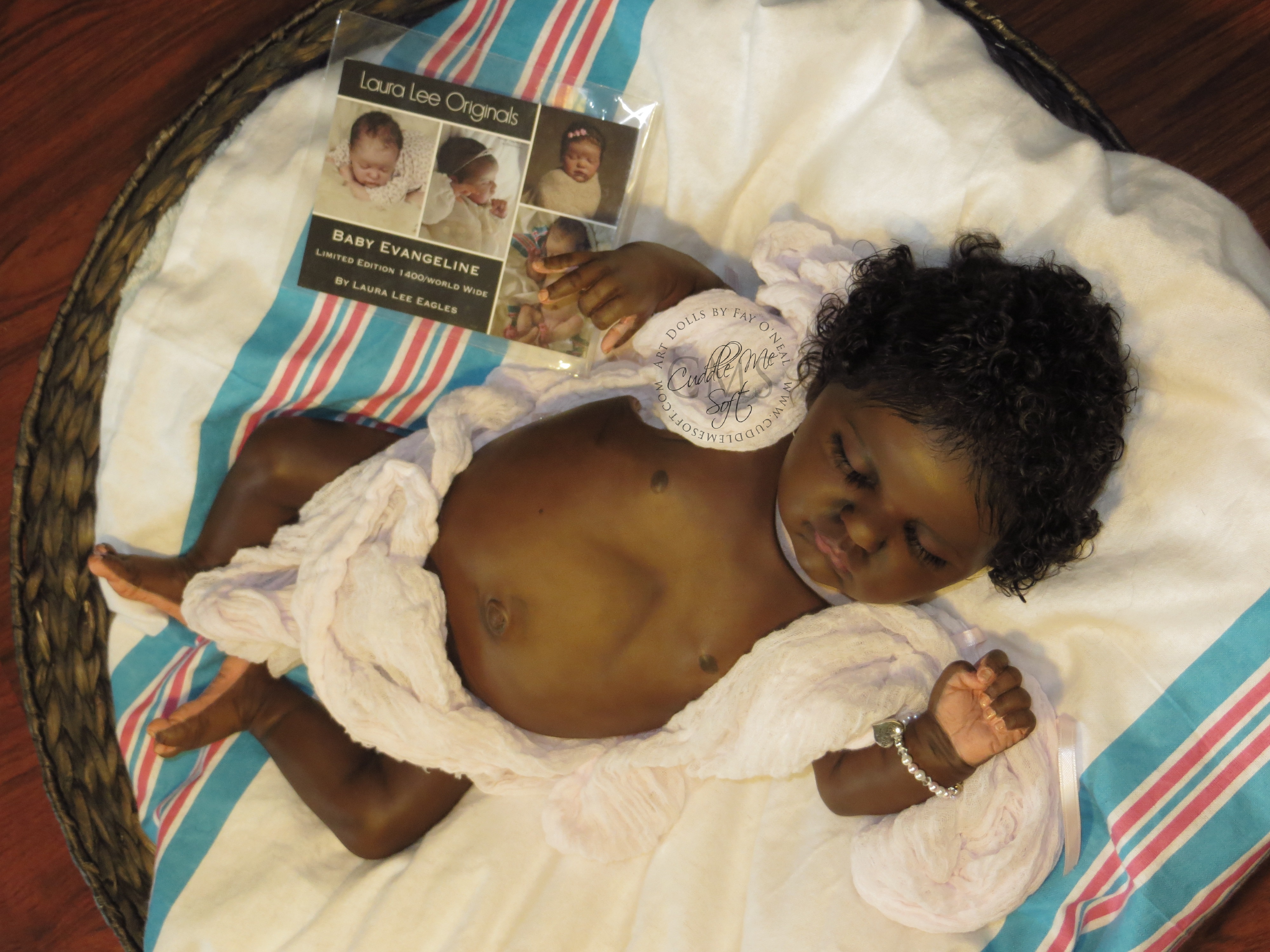Dark Ethnic Reborn Baby For Adoption