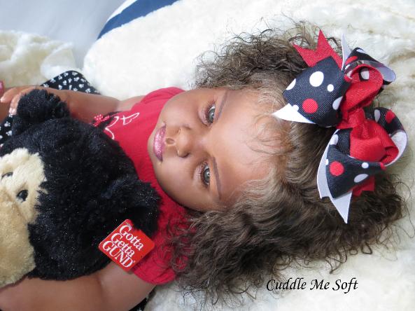 Biracial Reborn Toddler by Fay O'Neal