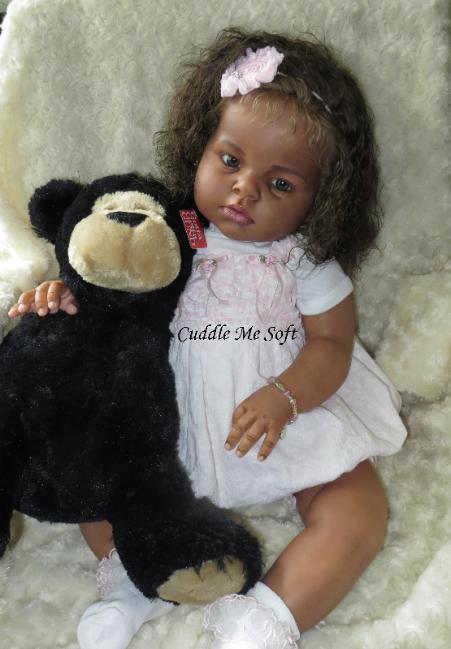 Biracial  Reborn Toddler by Fay O'Neal