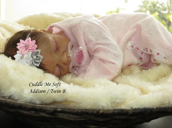 Adorable Reborn baby girl by Fay O'Neal