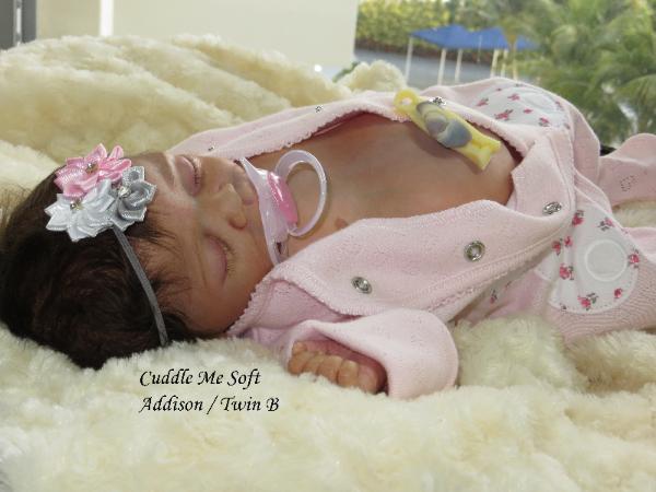 newborn reborn baby girl for sale by Fay O'Neal
