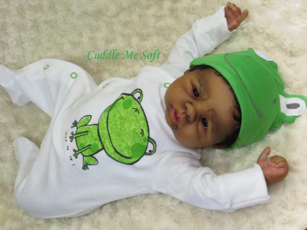 Ethnic reborn baby boy for sale