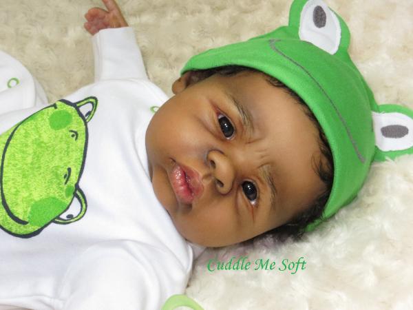 Ethnic reborn baby boy for sale