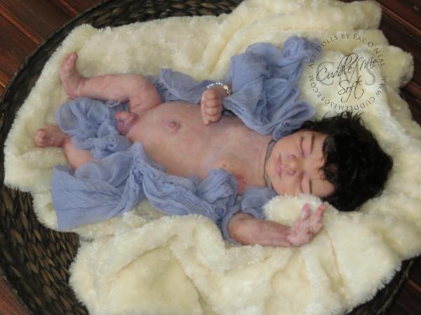 Silicone Baby Boy for sale Jaylee by Brit Klinger
