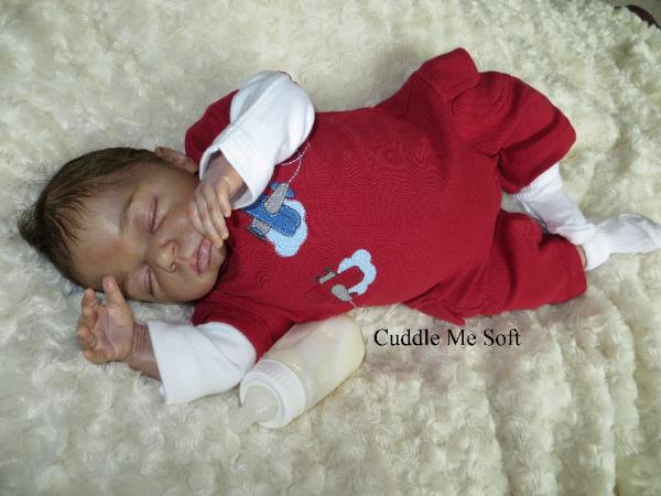 Realistic Newborn Reborn Baby Boy For Sale, OOAK Art doll