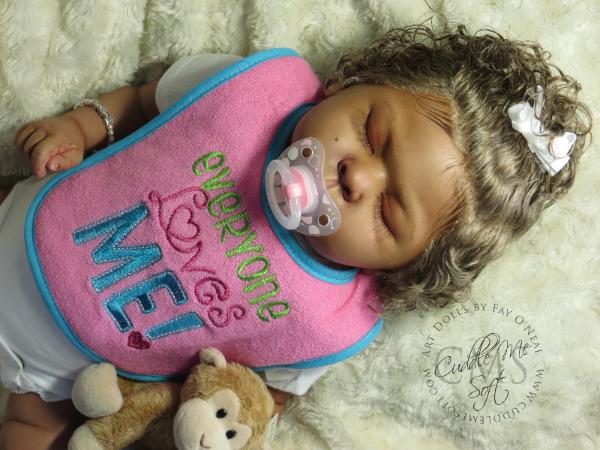 Biracial Reborn Baby Girl For Sale