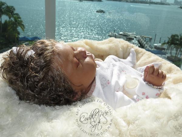Biracial Reborn Baby Girl For Sale
