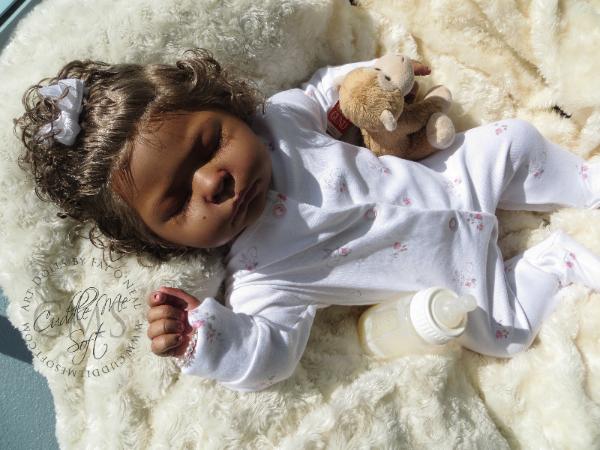 Biracial Reborn Baby Girl For Sale