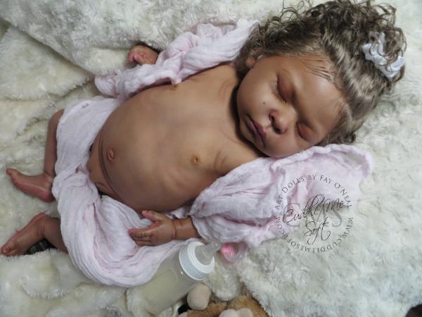 Biracial Reborn Baby Girl For Sale