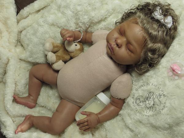 Biracial Reborn Baby Girl For Sale