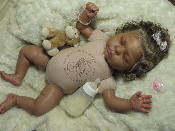 Biracial Reborn Baby Girl For Sale
