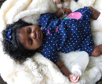 AA / Ethnic Reborn Baby Girl for sale