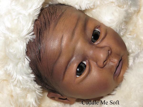 AA / Ethnic Reborn Baby Girl For Sale Clara Kit by Toby Morgan