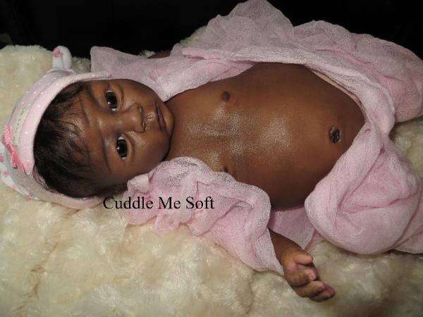 AA / Ethnic Reborn Baby Girl For Sale Clara Kit by Toby Morgan