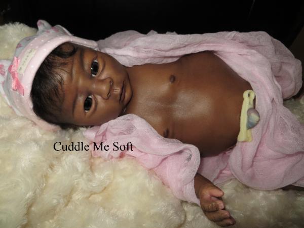 AA / Ethnic Reborn Baby Girl For Sale Clara Kit by Toby Morgan