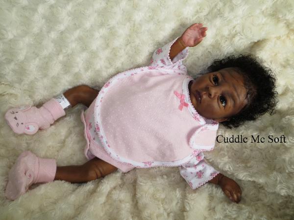 AA / Ethnic Reborn Baby Girl For Sale Clara Kit by Toby Morgan