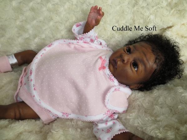 AA / Ethnic Reborn Baby Girl For Sale Clara Kit by Toby Morgan