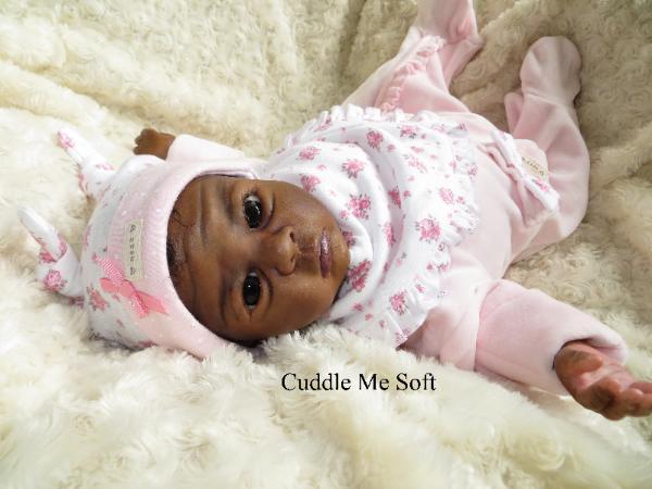 AA / Ethnic Reborn Baby Girl For Sale Clara Kit by Toby Morgan