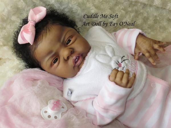 AA / Ethnic Reborn Baby Girl for sale - Esme by Laura Lee Eagles