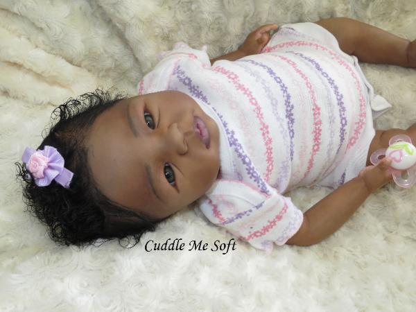 AA / Ethnic Reborn Baby girl for sale 