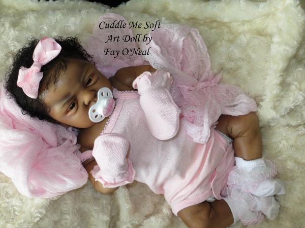 AA / Ethnic Reborn Baby Girl for sale - Esme by Laura Lee Eagles