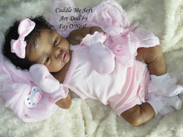 AA / Ethnic Reborn Baby Girl for sale - Esme by Laura Lee Eagles