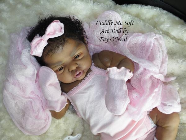 AA / Ethnic Reborn Baby Girl for sale - Esme by Laura Lee Eagles