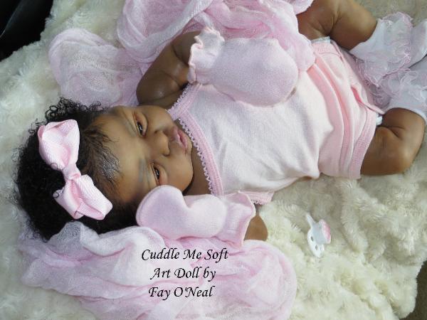 AA / Ethnic Reborn Baby Girl for sale - Esme by Laura Lee Eagles