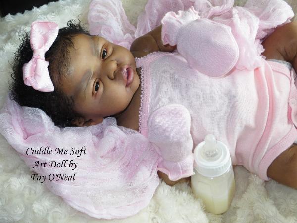 AA / Ethnic Reborn Baby Girl for sale - Esme by Laura Lee Eagles