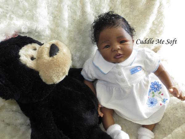 AA / Ethnic Reborn Baby girl for sale 