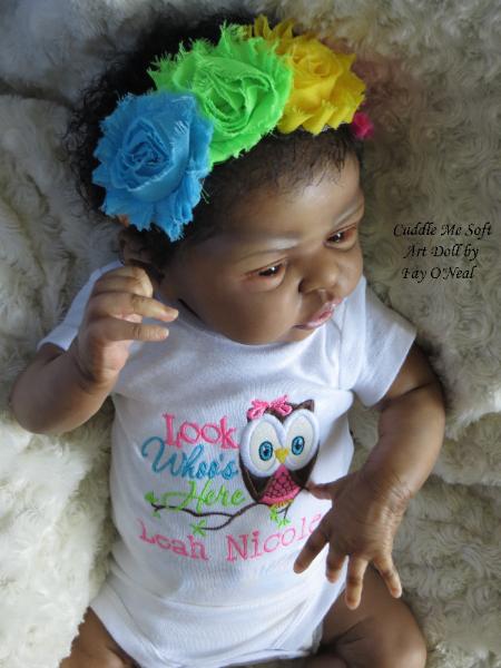 AA / Ethnic Reborn Baby Girl for sale - Esme by Laura Lee Eagles