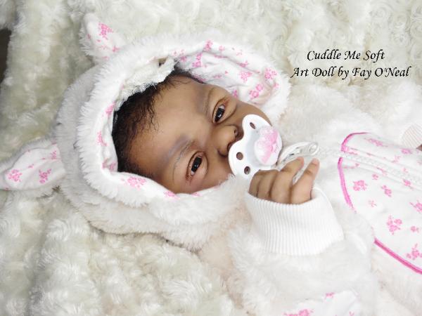 AA / Ethnic Reborn Baby Girl for sale - Esme by Laura Lee Eagles