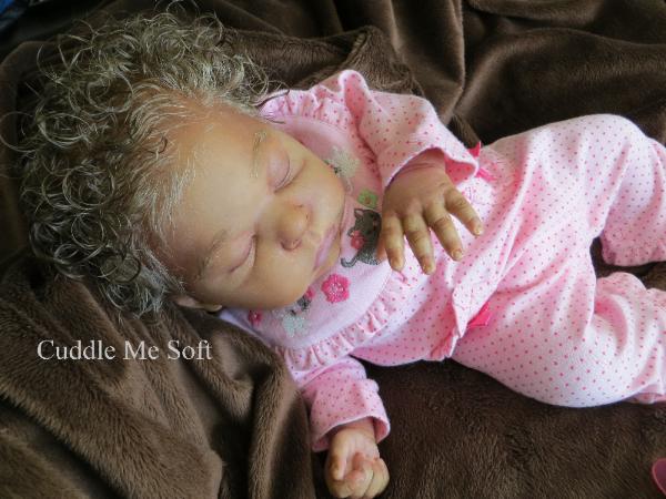 Realistic Newborn Reborn Baby Girl For Sale, OOAK Baby Reborn doll