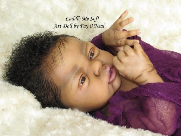 AA / Ethnic Reborn Baby Girl for sale - Esme by Laura Lee Eagles