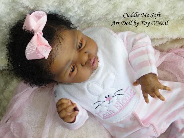AA / Ethnic Reborn Baby Girl for sale - Esme by Laura Lee Eagles