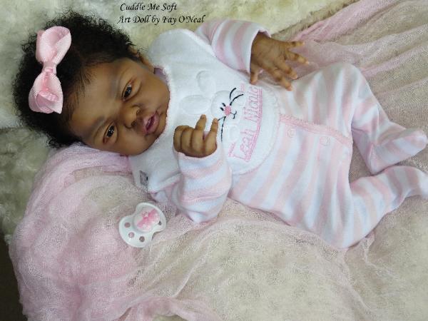 AA / Ethnic Reborn Baby Girl for sale - Esme by Laura Lee Eagles