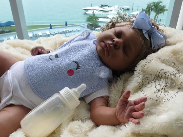 Biracial Reborn Baby Girl For Sale