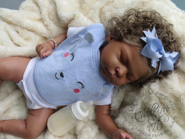 Biracial Reborn Baby Girl For Sale