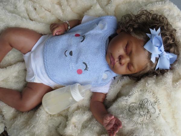 Biracial Reborn Baby Girl For Sale