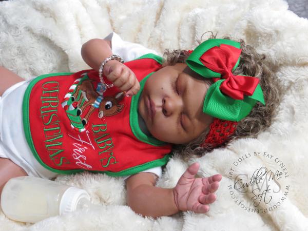 Biracial Reborn Baby Girl For Sale