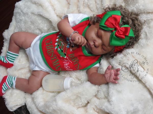 Biracial Reborn Baby Girl For Sale