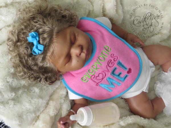 Biracial Reborn Baby Girl For Sale