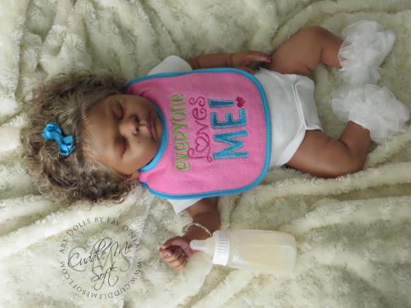 Biracial Reborn Baby Girl For Sale