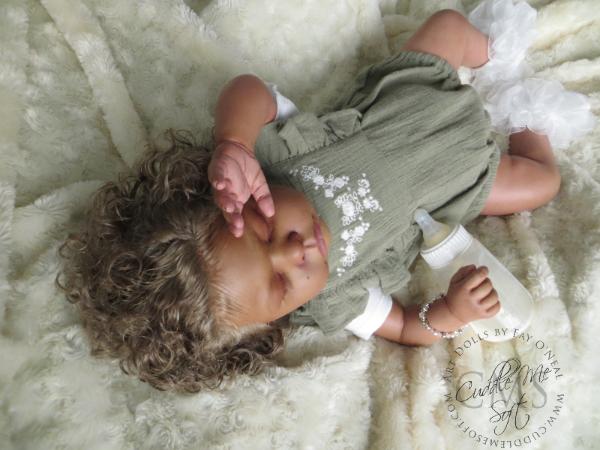 Biracial Reborn Baby Girl For Sale