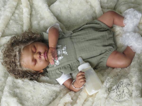 Biracial Reborn Baby Girl For Sale